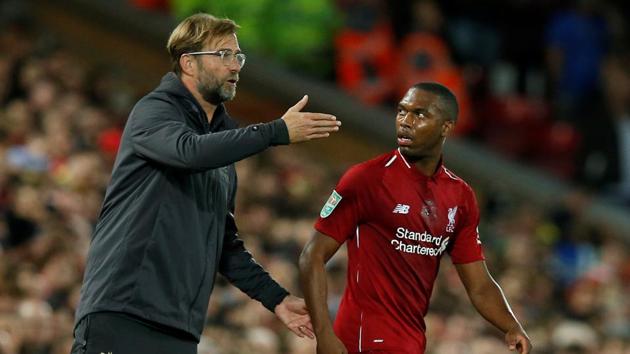 Liverpool manager Juergen Klopp gives instructions to Daniel Sturridge (REUTERS) Liverpool manager Juergen Klopp gives instructions to Daniel Sturridge (REUTERS)