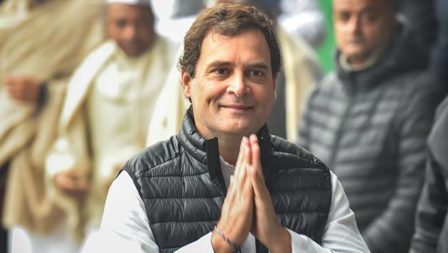 Rahul Gandhi reacted to PM Narendra Modi’s announcement that he was thinking of exiting Twitter, Facebook, Instagram and YouTube this Sunday.(PTI Photo)