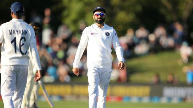 India's Virat Kohli during the match. (REUTERS) India's Virat Kohli during the match. (REUTERS)