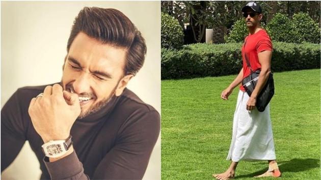Ranveer Singh is drooling over Hrithik Roshan’s new picture. Ranveer Singh is drooling over Hrithik Roshan’s new picture.