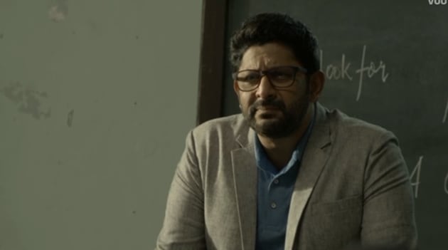 Asur review: Arshad Warsi in a still from the web show.