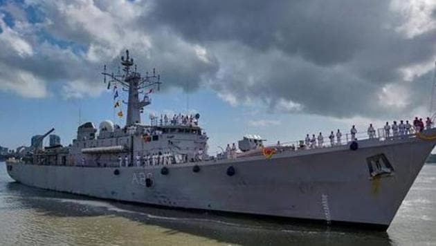 Indian Navy's first Training Squadron undertakes port call at Dar Es Salaam in Tanzania, Monday, Oct. 14, 2019. Around 40 countries were scheduled to take part in Indian Navy’s exercise ‘Milan’ off Visakhapatnam this year. (PTI File) Indian Navy's first Training Squadron undertakes port call at Dar Es Salaam in Tanzania, Monday, Oct. 14, 2019. Around 40 countries were scheduled to take part in Indian Navy’s exercise ‘Milan’ off Visakhapatnam this year. (PTI File)