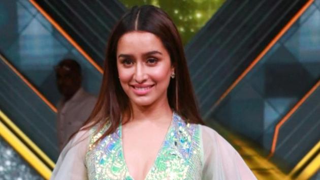 Shraddha Kapoor at the grand finale of Dance plus 5 in Mumbai.(IANS) Shraddha Kapoor at the grand finale of Dance plus 5 in Mumbai.(IANS)