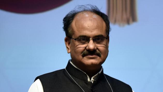 Revenue Secretary Ajay Bhushan Pandey was named the finance secretary by the government on March 3, 2020.(Sonu Mehta/HT File Photo)
