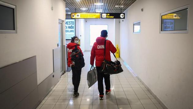 An Indian couple suspected to be affected by Coronavirus are being screened by a team of doctors at Paradip port today. (Representative Image)(Bloomberg) An Indian couple suspected to be affected by Coronavirus are being screened by a team of doctors at Paradip port today. (Representative Image)(Bloomberg)
