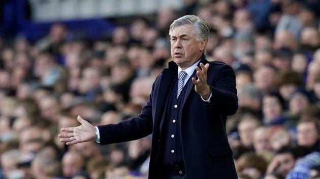 Everton manager Carlo Ancelotti(REUTERS) Everton manager Carlo Ancelotti(REUTERS)