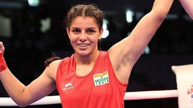 Sakshi Chaudhary enters quarters.(Twitter/India All Sports)