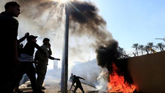 US Military spokesperson Col. Sonny Leggett said the airstrike on Wednesday was to counter a Taliban assault on Afghan government forces in Nahr-e Saraj in the southern Helmand province. (REUTERS (Image for representation purpose)) US Military spokesperson Col. Sonny Leggett said the airstrike on Wednesday was to counter a Taliban assault on Afghan government forces in Nahr-e Saraj in the southern Helmand province. (REUTERS (Image for representation purpose))