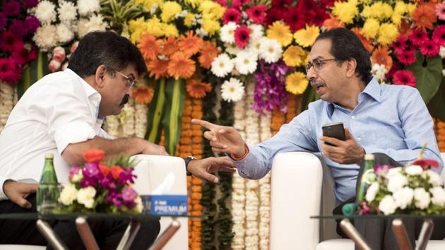 Maharashtra CM Uddhav Thackeray inaugurate MADHA housing Mill worker Lottery 2020 at MADHA Office,Bandra. (Satyabrata Tripathy/HT Photo) Maharashtra CM Uddhav Thackeray inaugurate MADHA housing Mill worker Lottery 2020 at MADHA Office,Bandra. (Satyabrata Tripathy/HT Photo)