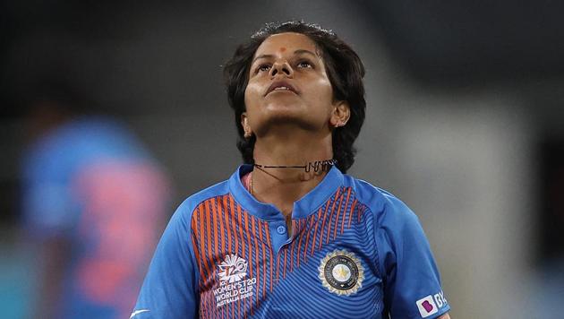 Poonam Yadav of India(Getty Images) Poonam Yadav of India(Getty Images)