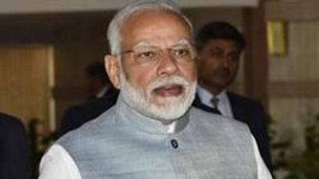 Prime Minister Narendra Modi(Sanjeev Verma/HT PHOTO)