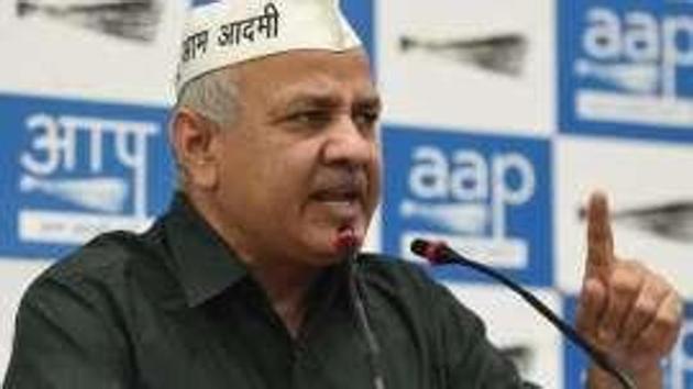 Delhi Education Minister Manish Sisodia.(HT) Delhi Education Minister Manish Sisodia.(HT)