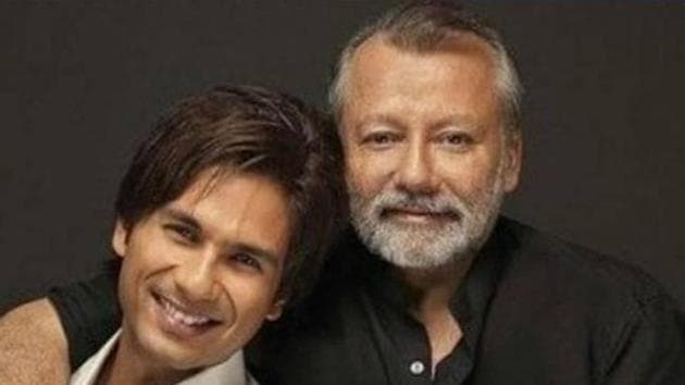 Pankaj Kapur and son Shahid Kapoor will be seen together in Jersey.