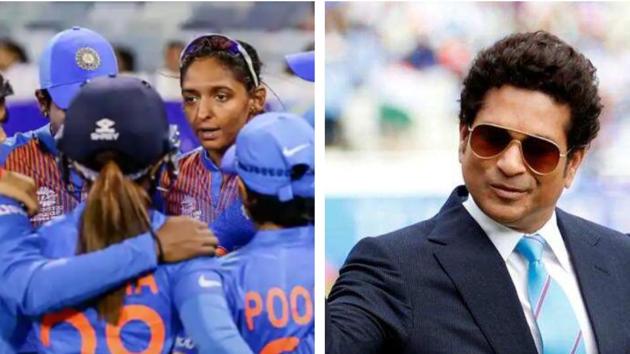 India Women’s team has reached the final. Sachin Tendulkar has a message. (HT Collage) India Women’s team has reached the final. Sachin Tendulkar has a message. (HT Collage)
