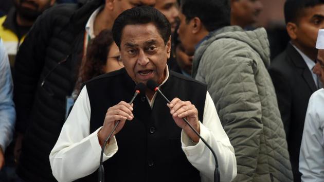 Madhya Pardesh Chief Minister Kamal Nath(Raj K Raj/HT PHOTO) Madhya Pardesh Chief Minister Kamal Nath(Raj K Raj/HT PHOTO)