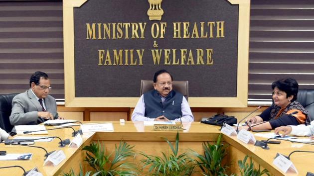 Union health minister Harsh Vardhan (ANI photo) Union health minister Harsh Vardhan (ANI photo)
