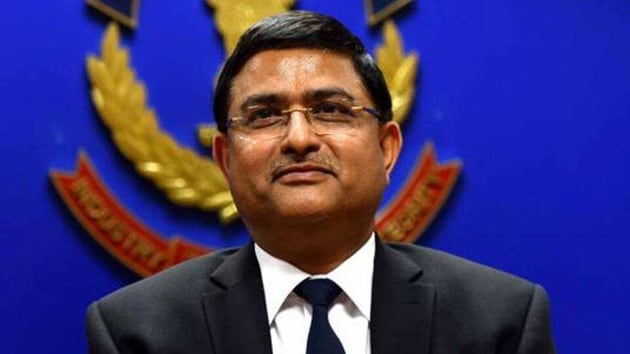 Rakesh Asthana was booked on allegations of criminal conspiracy, corruption and criminal misconduct under relevant sections of the Prevention of Corruption Act (PC Act) in October 2018.(HT PHOTO.)