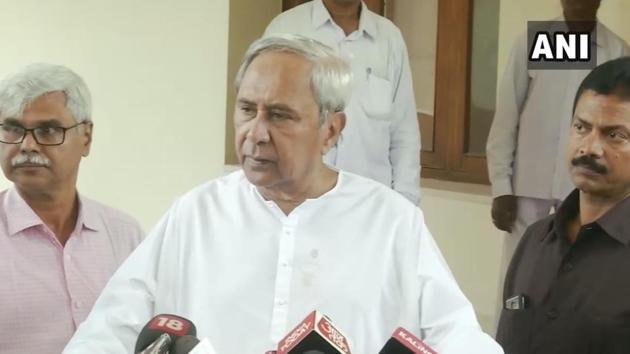 Odisha chief minister Naveen Patnaik on Saturday announced names of 4 party candidates for the Odisha Rajya Sabha polls.(ANI PHOTO.)