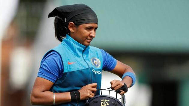 India women’s team captain Harmanpreet Kaur(Action Images via Reuters)