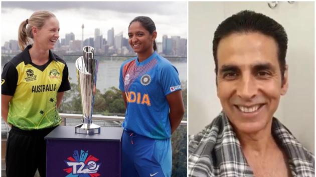 Akshay Kumar wished the Indian team and their skipper ahead of T20 World Cup finals.(PTI/ITwitter)