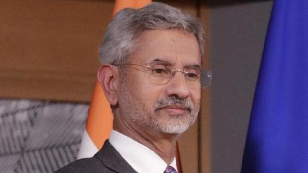 India’s foreign minister S Jaishankar, Brussels, February 17, 2020(AP)