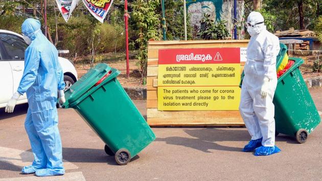 Kerala was put on high alert after the five fresh cases, which came days after the state had successfully treated the country’s first three coronavirus patients. (PTI)