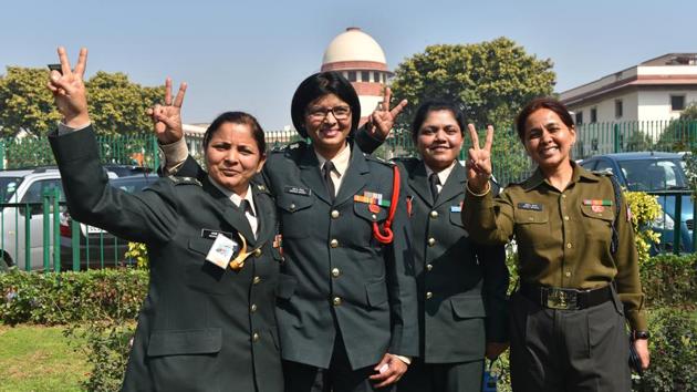 India began recruiting women to non-medical positions in the armed forces in 1992 and there are more than 3500 women in the military. (Sanchit Khanna/HT PHOTO) India began recruiting women to non-medical positions in the armed forces in 1992 and there are more than 3500 women in the military. (Sanchit Khanna/HT PHOTO)