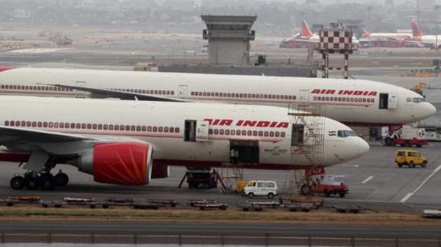 Last year, Air India had flown 12 international flights as well as 40-plus domestic flights with an all-women crew on Women’s Day.(Sattish Bate/HT Photo)