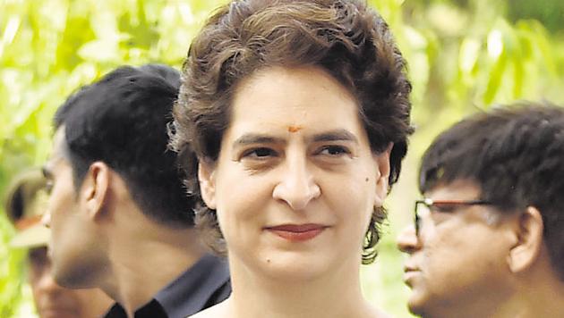 Congress General Secretary Priyanka Gandhi Vadra has criticised teh Adityanath Governmentin Uttar Pradesh for putting up hoardings in Lucknow displaying names of people allegedly involved in violence during the protests against the Citizenship Amendment Act (CAA) last December. (Ajay Aggarwal/HT PHOTO) Congress General Secretary Priyanka Gandhi Vadra has criticised teh Adityanath Governmentin Uttar Pradesh for putting up hoardings in Lucknow displaying names of people allegedly involved in violence during the protests against the Citizenship Amendment Act (CAA) last December. (Ajay Aggarwal/HT PHOTO)