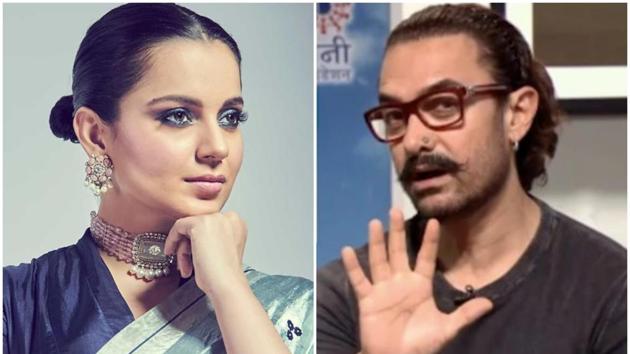 Kangana Ranaut considers Aamir Khan her “role model”.