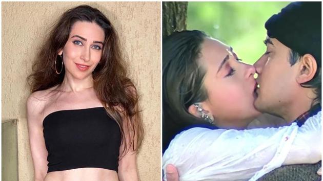 Karisma Kapoor said that the kissing scene with Aamir Khan in Raja Hindustani was shot under extremely gruelling circumstances.