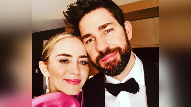 John Krasinski Calls Wife Emily Blunt Most Tremendous Actress Of Our Time Hollywood Hindustan Times