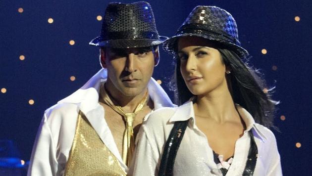 Akshay Kumar and Katrina Kaif in a still from Tees Maar Khan.