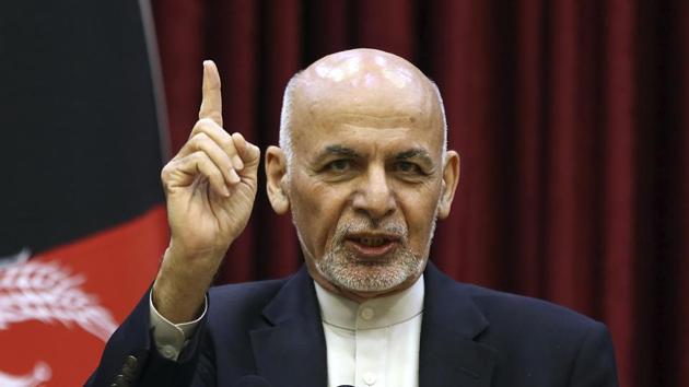 Ashraf Ghani Sworn In As Afghanistan President For The Second Time World News Hindustan Times