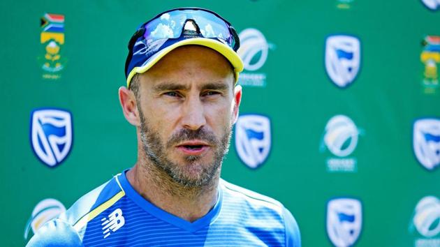 File photo of former South Africa captain Faf Du Plessis.(AFP) File photo of former South Africa captain Faf Du Plessis.(AFP)