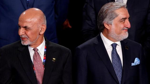 The spat between Afghanistan's President Ashraf Ghani and Afghanistan's Chief Executive Abdullah Abdullah has raised fears for Afghanistan’s fragile democracy as the US prepares to leave the country following an agreement with the insurgents last month. (REUTERS) The spat between Afghanistan's President Ashraf Ghani and Afghanistan's Chief Executive Abdullah Abdullah has raised fears for Afghanistan’s fragile democracy as the US prepares to leave the country following an agreement with the insurgents last month. (REUTERS)