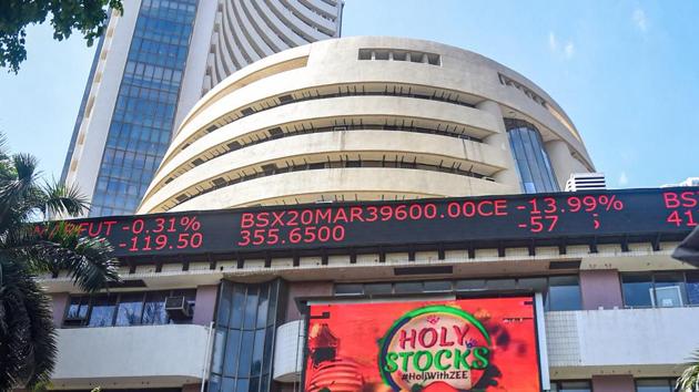 A view of BSE building as the Sensex goes down, in Mumbai, Monday, March 9, 2020. (PTI) A view of BSE building as the Sensex goes down, in Mumbai, Monday, March 9, 2020. (PTI)