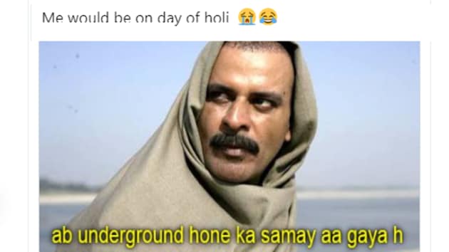 Do Me A Favour Let S Not Play Holi Relatable Memes If You Re Not Into The Festival Of Colours Trending Hindustan Times