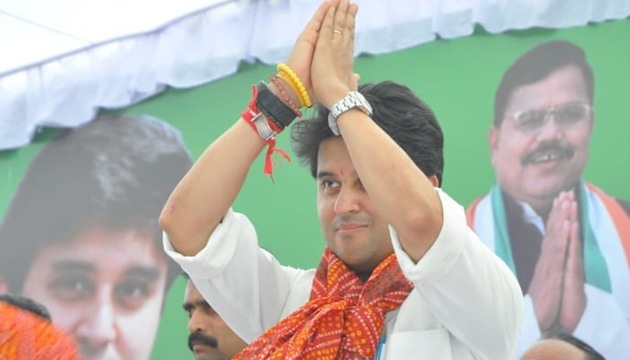 Former Union minister Jyotiraditya Scindia resigned from the Congress on Tuesday. ((Photo @JM_Scindia)) Former Union minister Jyotiraditya Scindia resigned from the Congress on Tuesday. ((Photo @JM_Scindia))