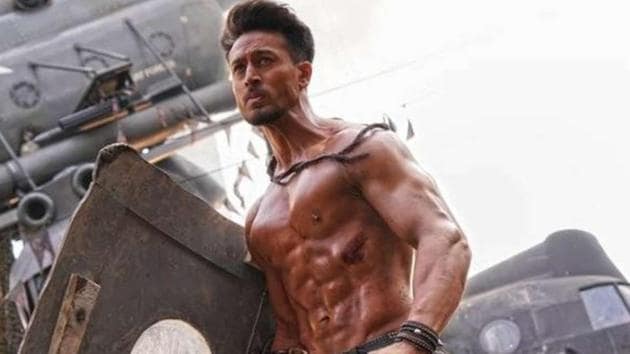 Tiger Shroff in a still from Baaghi 3.