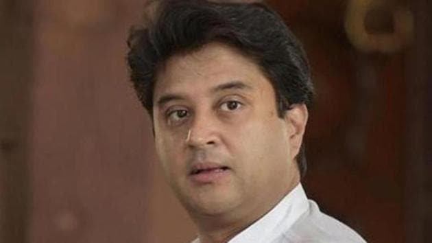 Jyotiraditya Scindia resigned from the Congress Tuesday morning. (PTI) Jyotiraditya Scindia resigned from the Congress Tuesday morning. (PTI)
