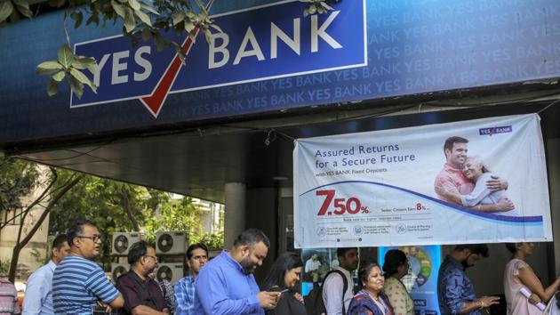 Yes Bank was placed under moratorium by the Reserve Bank of India last week. (Bloomberg photo) Yes Bank was placed under moratorium by the Reserve Bank of India last week. (Bloomberg photo)