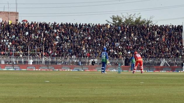 Pakistan Super League match in Karachi. (Twitter/PSL) Pakistan Super League match in Karachi. (Twitter/PSL)