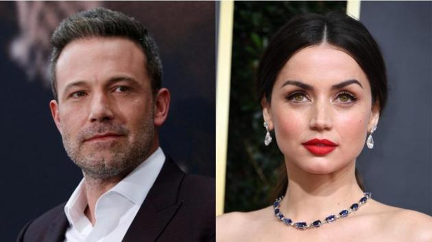 Affleck spotted getting cosy with Ana De Armas