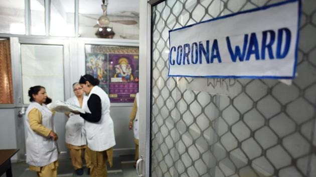 The latest positive case of coronavirus in Karnataka had returned from Greece a few days ago.(Sanchit Khanna/HT PHOTO)