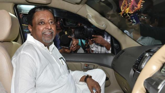Bengal BJP says cases against Mukul Roy were slapped after his decision to join the saffron party. (HT Photo/File) Bengal BJP says cases against Mukul Roy were slapped after his decision to join the saffron party. (HT Photo/File)