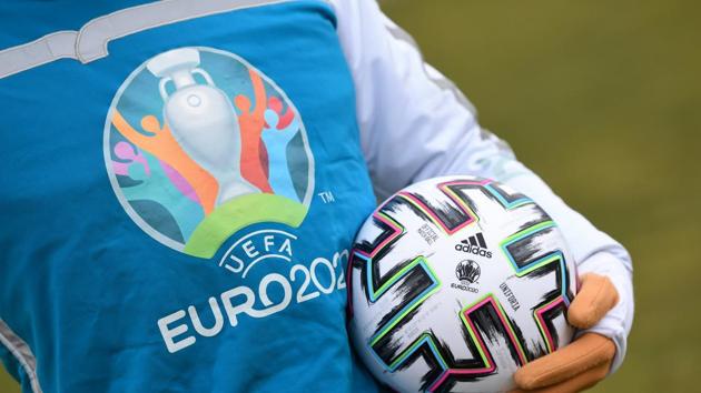 UEFA Euro 2020 mascot Skillzy poses for a photo with the official match ball at Olympiapark in Munich, Germany, March 3, 2020. REUTERS/Andreas Gebert(REUTERS) UEFA Euro 2020 mascot Skillzy poses for a photo with the official match ball at Olympiapark in Munich, Germany, March 3, 2020. REUTERS/Andreas Gebert(REUTERS)