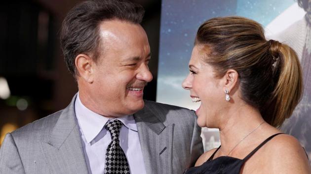 Actor Tom Hanks announced in a social media post that he and his wife Rita Wilson have tested positive for coronavirus.(REUTERS File photo)