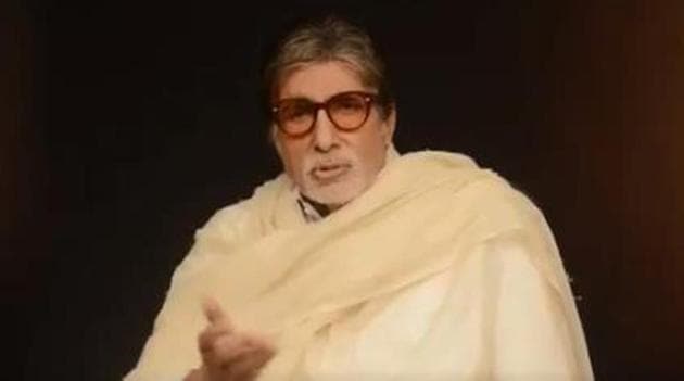 Amitabh Bachchan recites a poem to warn fans against coronavirus.