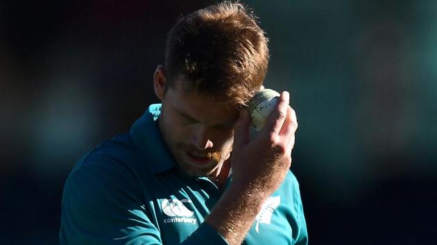 New Zealand bowler Lockie Ferguson.(AFP)